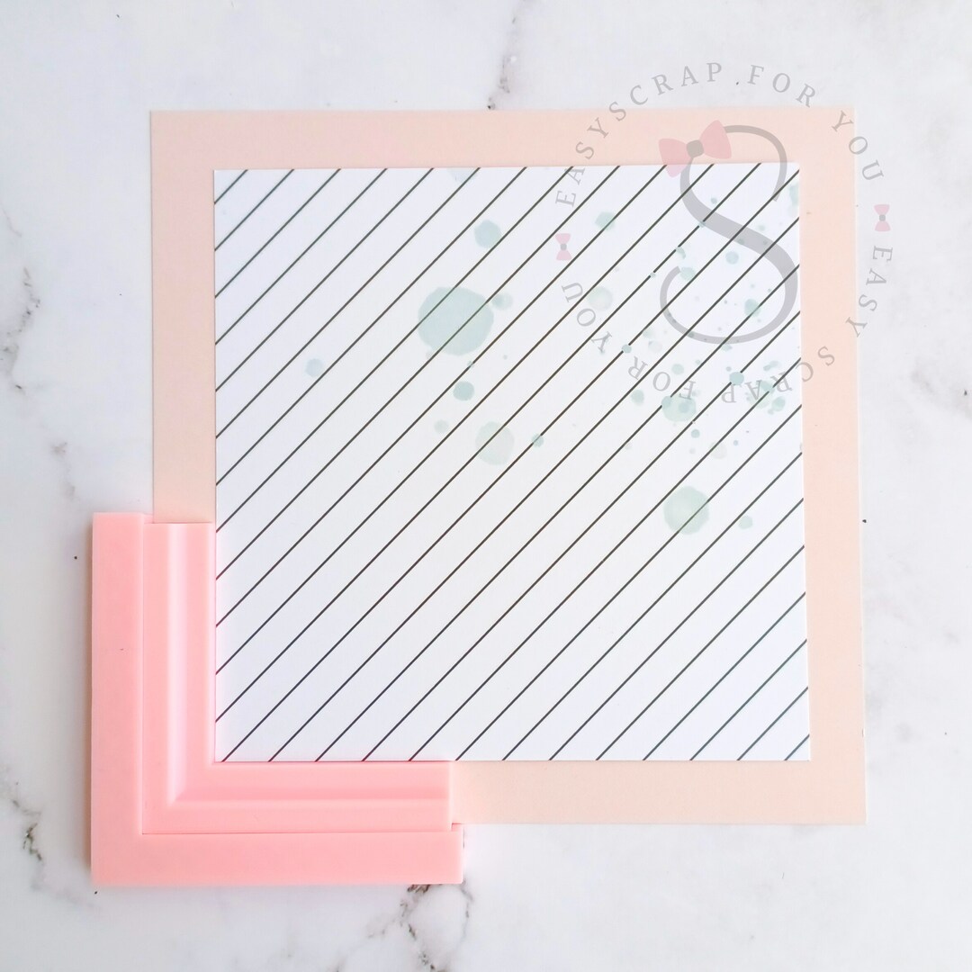 Margin Alignment Guide Tool for card alignment binding and bookbinding decoration square guide tool for scrapbooking event cards square | MakerPlace by Michaels Margin Alignment Guide Tool for card alignment binding and bookbinding decoration square guide tool for scrapbooking event cards square | MakerPlace by Michaels